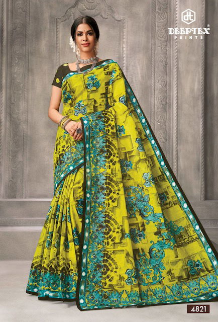 Mother India Vol 48 By Deeptex Daily Wear Sarees Catalog
